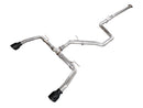 AWE Tuning Track Edition Cat-Back Exhaust (Diamond Black Tips) - 22-26 Hyundai Elantra N