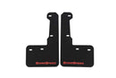 GrimmSpeed Mudflaps - 15-21 Subaru WRX / STI - Black / Red Lettering