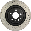 StopTech Sport Drilled & Slotted Brake Rotors – 2010 Audi S4 product image 4