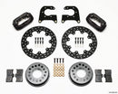 Wilwood Forged Dynalite Rear Brake Kit - Drag Small Ford - Drilled Rotors / 2.66 in Offset | 140-0262-BD