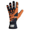 OMP KS-3 Gloves Orange/Black - Size Xs