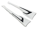 AeroLuxe 22+ GR86/BRZ Spec-TRD Paint Matched Carbon Fiber Side Skirts