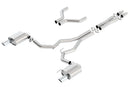 Borla Cat-Back Exhaust – 2015–2017 Ford Mustang GT 5.0L V8 3in pipe 4in tip - product image 3