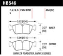 HAWK Performance HT-10 Race Brake Pads