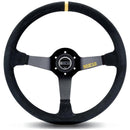 Sparco R368 Steering Wheel - 380mm / 65mm | Dish / Suede
