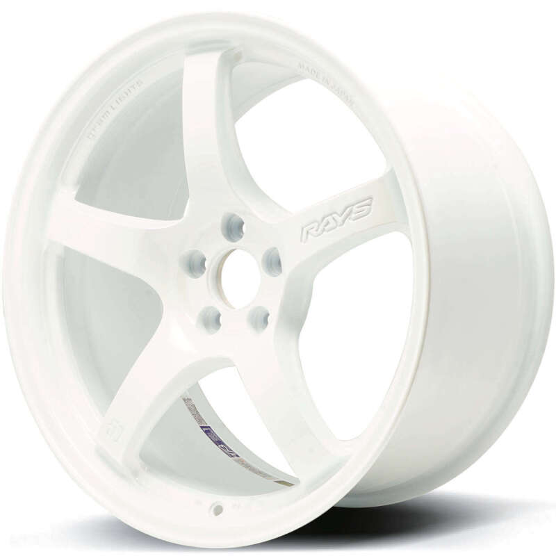 Gram Lights 57CR - 18x9.5 +22 | 5x114.3 | Ceramic White Pearl