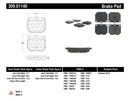 StopTech Sport Brake Pads – 1980-1983 Nissan 200SX product image
