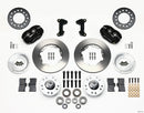 Wilwood Forged Dynalite Front Brake Kit (Black Calipers) - 1974-1980 Ford Pinto / 1974-1980 Ford Mustang II - Disc Spindle Only / 11.00 in Undrilled Rotors | 140-11017