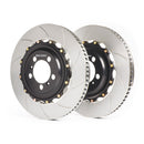 GiroDisc 2-Piece Slotted Brake Rotors – 2021+ BMW M2/M3/M4 G8X 370mm – Rear / Slotted