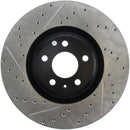 StopTech Sport Drilled & Slotted Brake Rotors – 2015-2016 Audi S7 product image