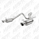 MBRP 4" Dual Rear Exit T409 Stainless Steel Street Profile Cat-Back Exhaust – 2007-2010 Ford Mustang Shelby GT500/GT – MBRP S7269409