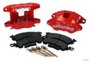Wilwood D52 Brake Caliper Kit - 1.25/1.25 in Piston Bores / 1.04 in Rotor Thickness / Red / Rear | 140-11293-R