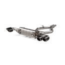 Akrapovič Slip-On Line (Titanium) with Titanium / Carbon Fiber Tips – 2017+ Alfa Romeo Stelvio Quadrifoglio