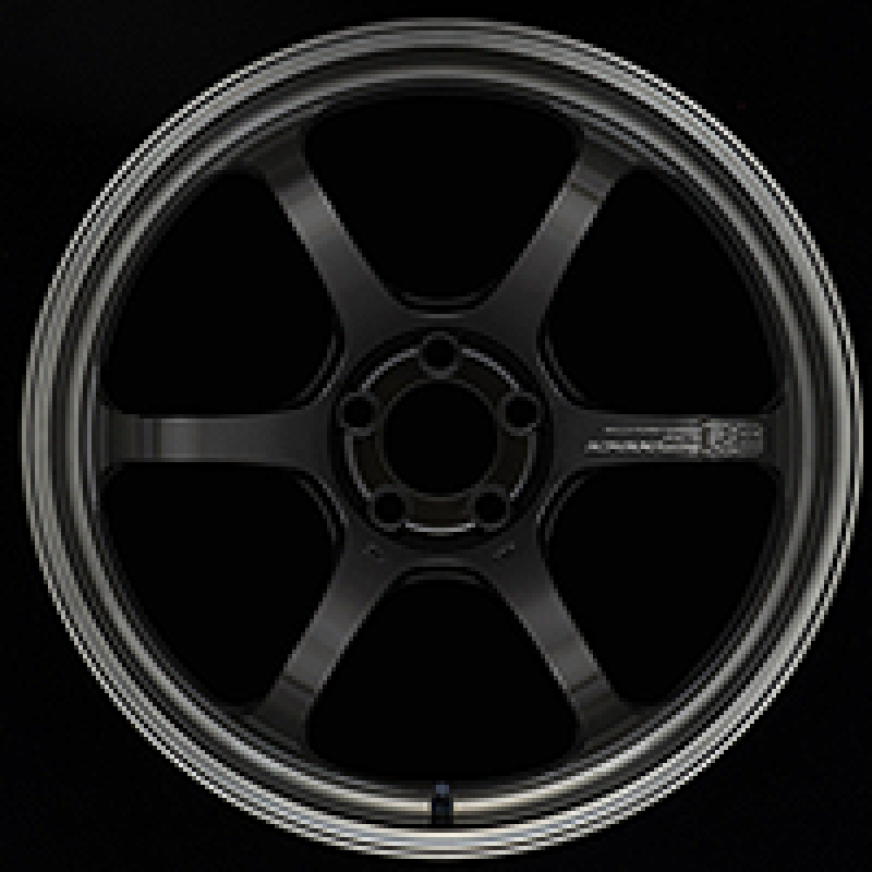 ADVAN R6 Wheel - 20x10.5 +24 | 5x114.3 | Machining & Black Coating Graphite