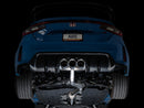 AWE Tuning 2023 Honda Civic Type R FL5 Track Edition Exhaust w/ Triple Chrome Silver Tips