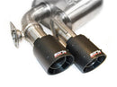 Borla Axle-Back Exhaust – 2016 Chevy Camaro SS V8 Rear Section with Dual Mode Valves - product image 4