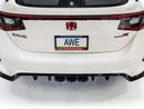 AWE Tuning 2023 Honda Civic Type R FL5 Track Edition Exhaust w/ Triple Diamond Black Tips