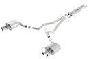 Borla Cat-Back Exhaust – 2015–2016 Ford Mustang Shelby GT350 5.2L (Uses Factory Valence) - Borla exhaust system
