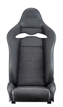 Sparco SPX Seat - Gloss Carbon Shell - Black Leather & Alcantara - (Left Side) Side