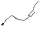 aFe Vulcan Series 2.5 in. 304 Stainless Steel Cat-Back Exhaust System (Black Tip) – 22–23 Ford Maverick EcoBoost 2.0L I4 Turbo