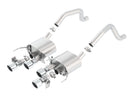 Borla Cat-Back Exhaust – 15 Chevy Corvette C7 Z06 6.2L without AFM with NPP Quad Tips Center Exit - product image 2