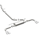 MagnaFlow 15-17 GMC Terrain V6 3.6L 409SS Cat-Back Exhaust Quad Split Rear with 3in Polished Tips