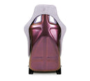 NRG FRP Bucket Seat (Large) Prisma-Chromatic Lilac Vegan Suede with Chameleon back – Default Title