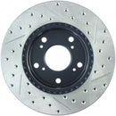 StopTech Sport Drilled & Slotted Brake Rotors – 2002-2006 Acura RSX (DC5) product image 4