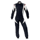 OMP First EVO Suit – FIA 8856-2018 – Black / White