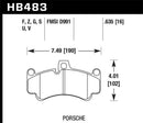 HAWK Performance DTC-80 Race Brake Pads (Front) - 01-13 Porsche 911 (996 / 997)