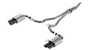 Borla Cat-Back Exhaust – 2024 Ford Mustang Ecoboost 2.3L Black Chrome with Quad Tip - | Non-Active Exhaust - Borla exhaust system