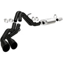 MagnaFlow SYS Cat-Back 10-14 Ford Raptor 6.2L V8 2.5/3in Black Dual Same Side Exit Rear 3.5 Tips