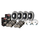 StopTech Sport Drilled & Slotted Axle Pack – 2001-2009 Audi A4 product image 8