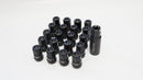 Wheel Mate Muteki HR38 Open-End Lug Nut Kit – 38mm – M12x1.50 Titanium Chrome Blue
