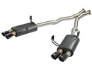 aFe MACH Force-XP 2.5 in. 304 Stainless Steel Cat-Back Exhaust System (Black Tips) – 05–08 BMW Z4 M Coupe (E86) 3.2L I6