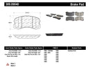 StopTech Sport Brake Pads – 2002-2007 Mitsubishi Lancer product image