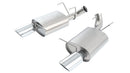 Borla Cat-Back Exhaust – 2011–2012 Mustang Shelby GT500 5.4L V8 Aggressive (Rear Section) - Borla exhaust system