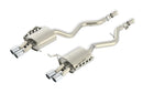Borla Cat-Back Exhaust – 2016–2017 Focus RS Turbocharged 2.3L Single Split Exit - Borla exhaust system