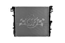 CSF Radiator - 12-18 Jeep Wrangler 3.6L OEM Plastic