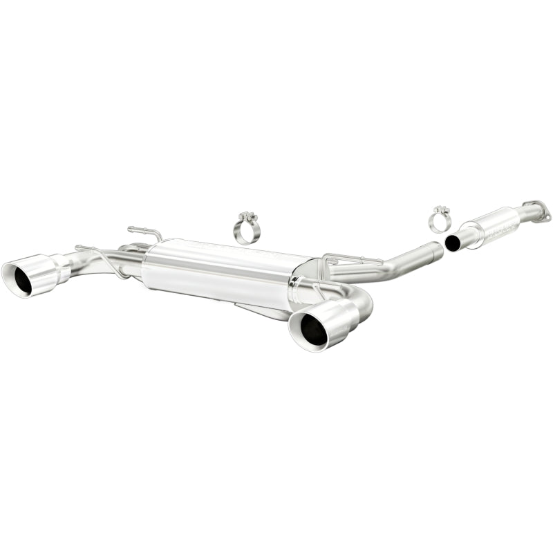 MagnaFlow 13 Scion FR-S / 13 Subaru BRZ Dual Split Rear Exit Stainless Cat Back Performance Exhaust