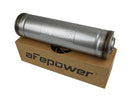 aFe MACH Force-XP Muffler – 2.5 in. ID Center/Center x 5 in. Dia. x 18 in. L - Round Body