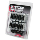 Wheel Mate Monster Wheel Lock Set – 4-Piece – M14x1.50 Chrome