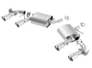 Borla Axle-Back Exhaust – 2016 Chevy Camaro V6 Rear Section with Dual Mode Valves - product image 3