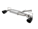aFe Takeda 3 in. 304 Stainless Steel Axle-Back Exhaust System (Black Tip) – 21–22 Hyundai Veloster N 2.0L I4