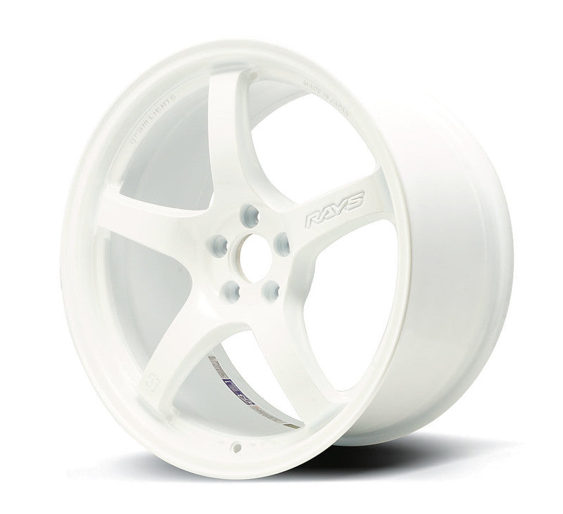 Gram Lights 57CR - 18x8.5 +37 | 5x108 | Ceramic White Pearl