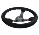 NRG 350mm Deep Dish Suede Steering Wheel – 3" Dish