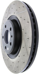 StopTech Sport Drilled & Slotted Brake Rotors – 2016-2017 Audi A5 Quattro product image 4