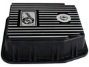 aFe Transmission Pan (Black with Machined Fins) – 1980–1992 Ford Trucks (AOD Transmission)