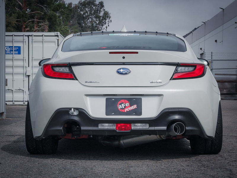 aFe Takeda 3.0" 304SS Single-Exit Exhaust - 2022+ Subaru BRZ/Toyota GR86 (ZD8/ZN8)