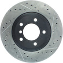 StopTech Sport Drilled & Slotted Brake Rotors – 2006-2008 BMW Z4 product image 6